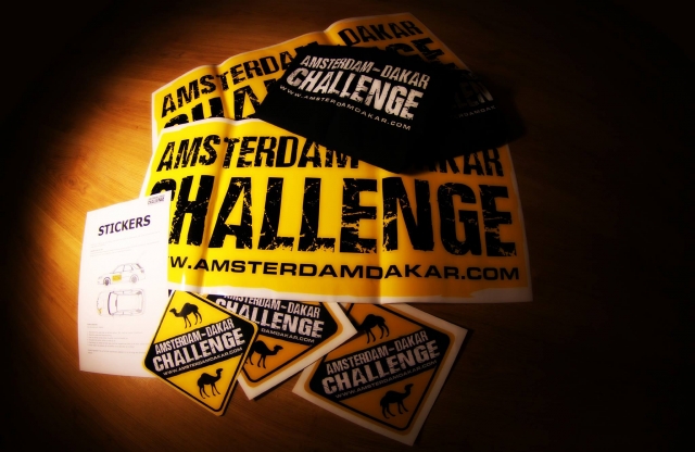 Amsterdam-Dakar Challenge Sticker